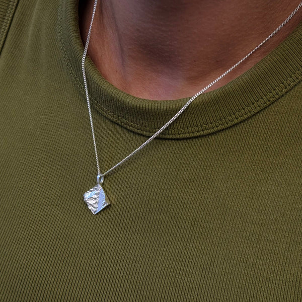 Bergschmuck Anhänger BERG'L Silberregion Karwendel aus 925 Sterling Silber